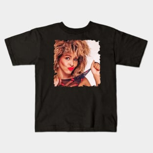 Tina Turner 80s Kids T-Shirt